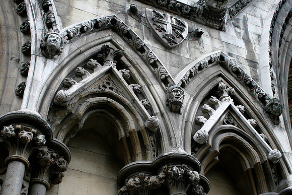 Westminster Abbey, Detail, London, England